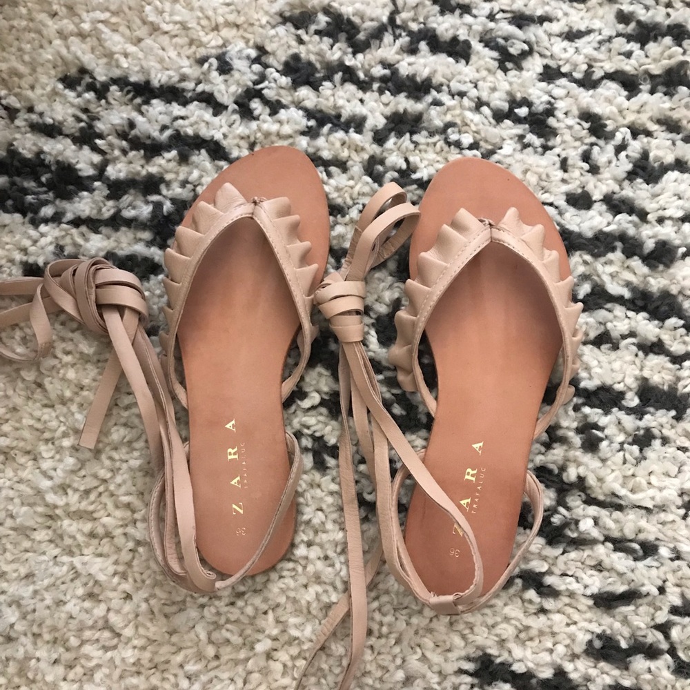 Zara Lace Up Sandals